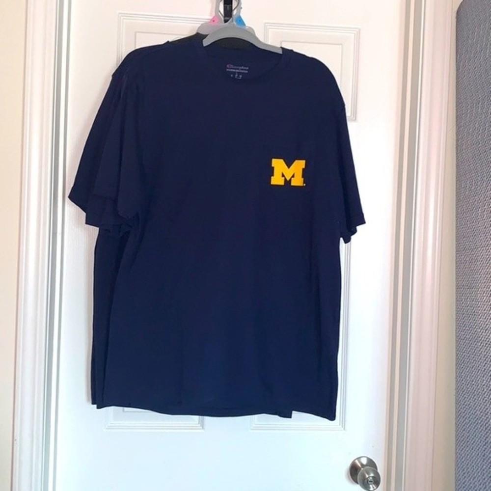 Champion authentic athletic wear “Michigan football “ graphic short sleeve tee
